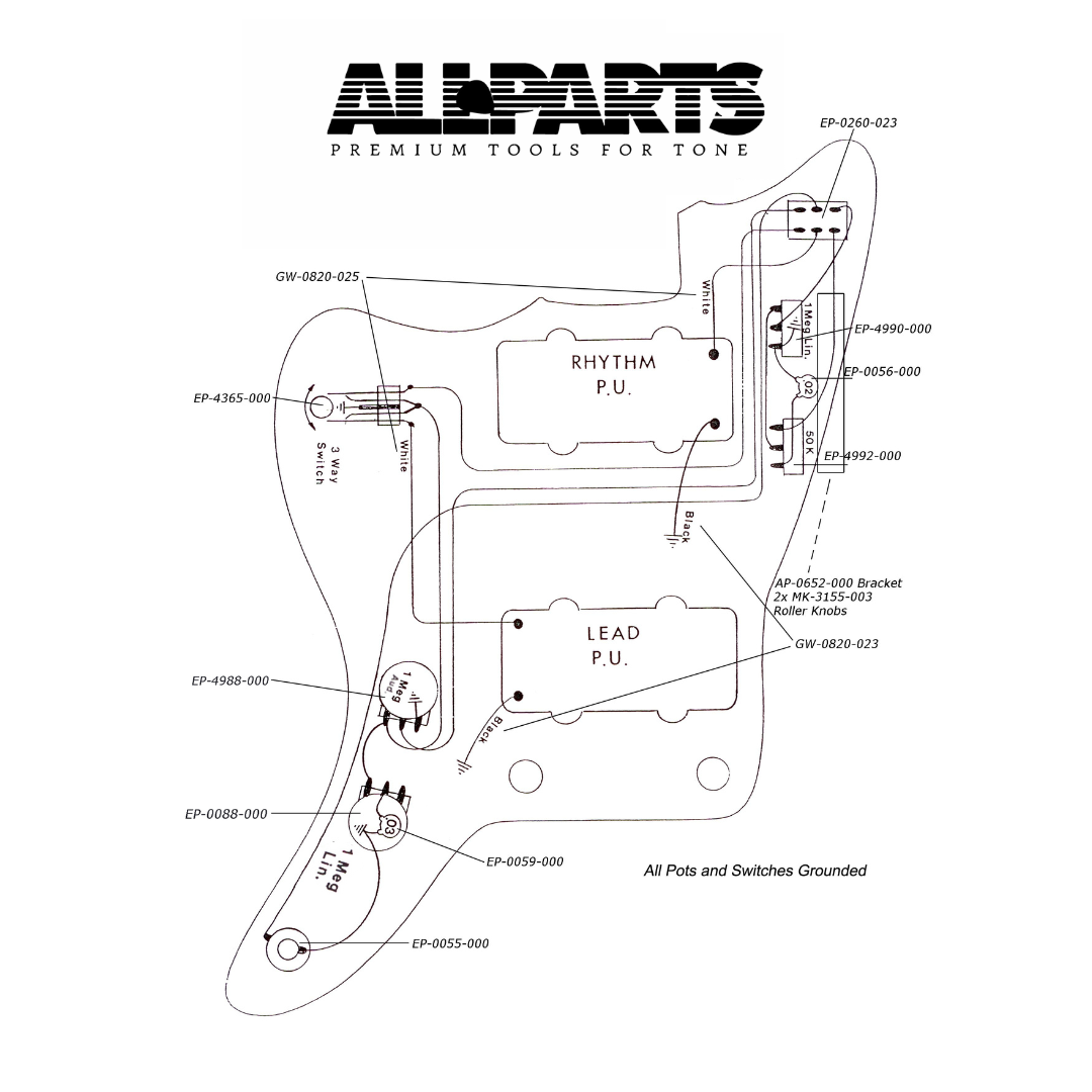 Wiring Kit for Jazzmaster