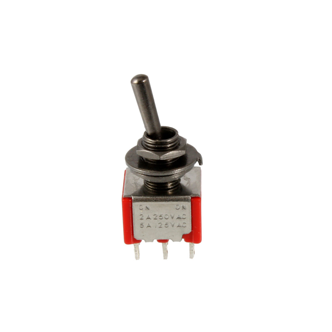 On-On Mini Switch, Round Bat
