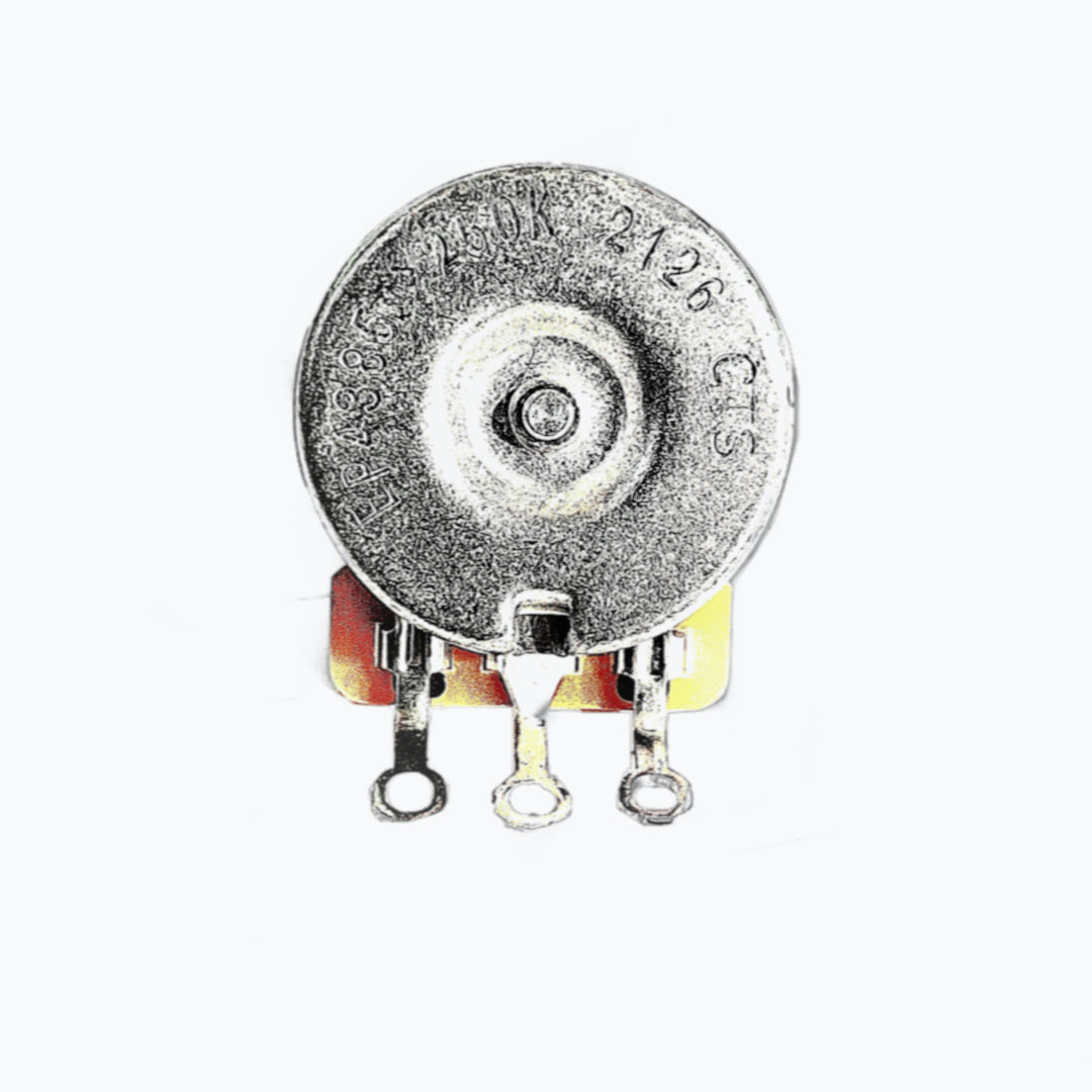 CTS 250K Vintage Style Audio Pot, Split Shaft