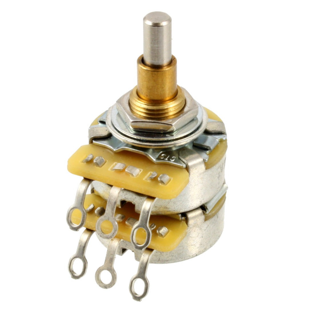 CTS 500K/500K Concentric Audio Pot, Solid Shaft
