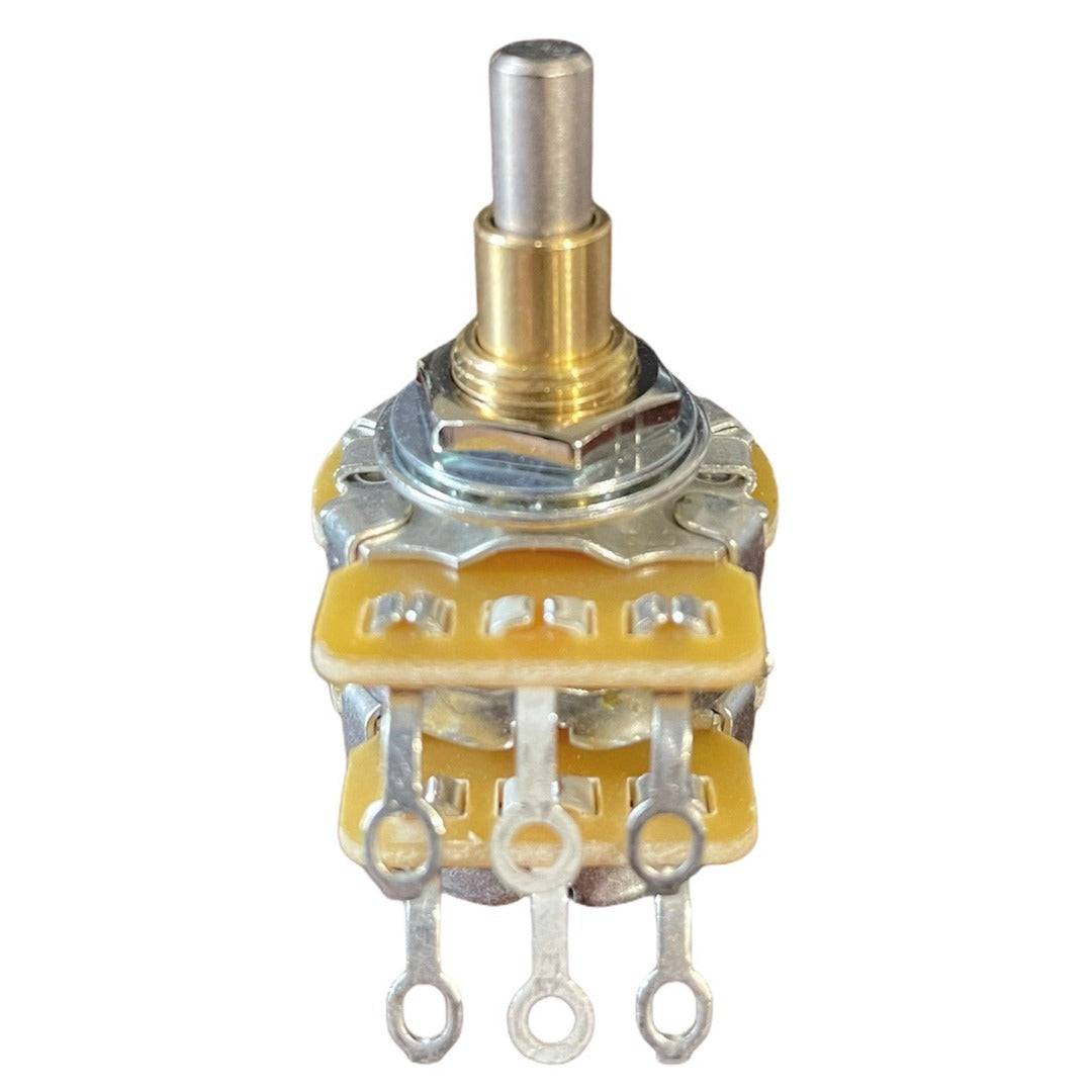 CTS 500K/500K Concentric Audio Pot, Solid Shaft