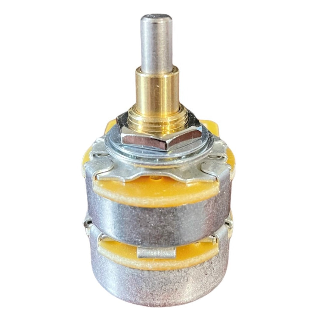 CTS 500K/500K Concentric Audio Pot, Solid Shaft