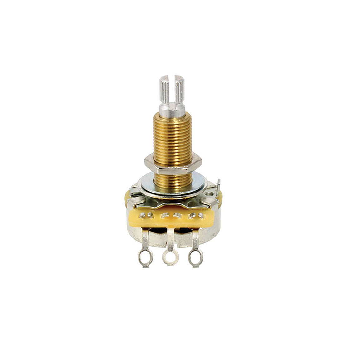 CTS 25K Long Threaded Audio Pot, Split Shaft