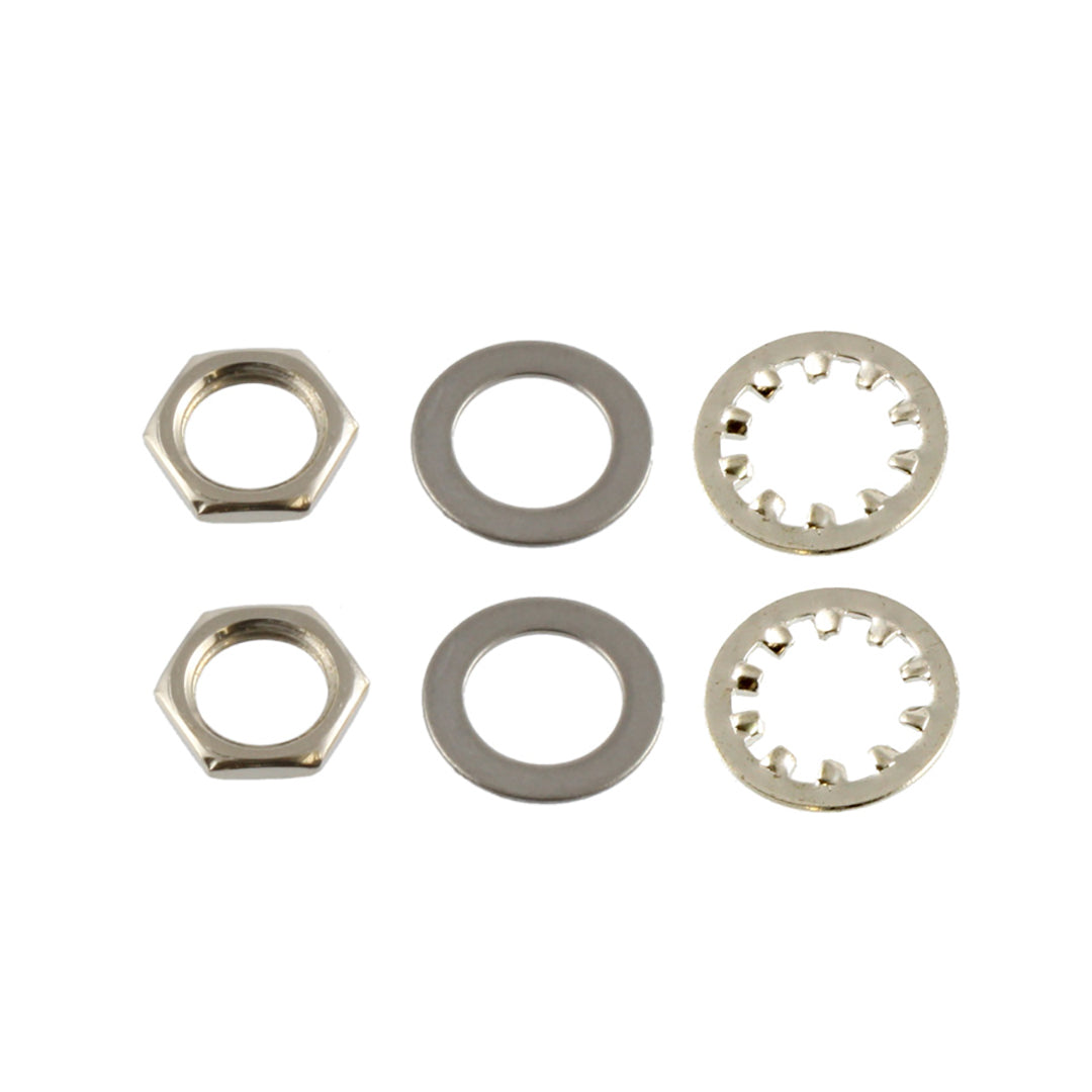 Nuts/Washers (6 Pcs) for USA Pots & Jacks