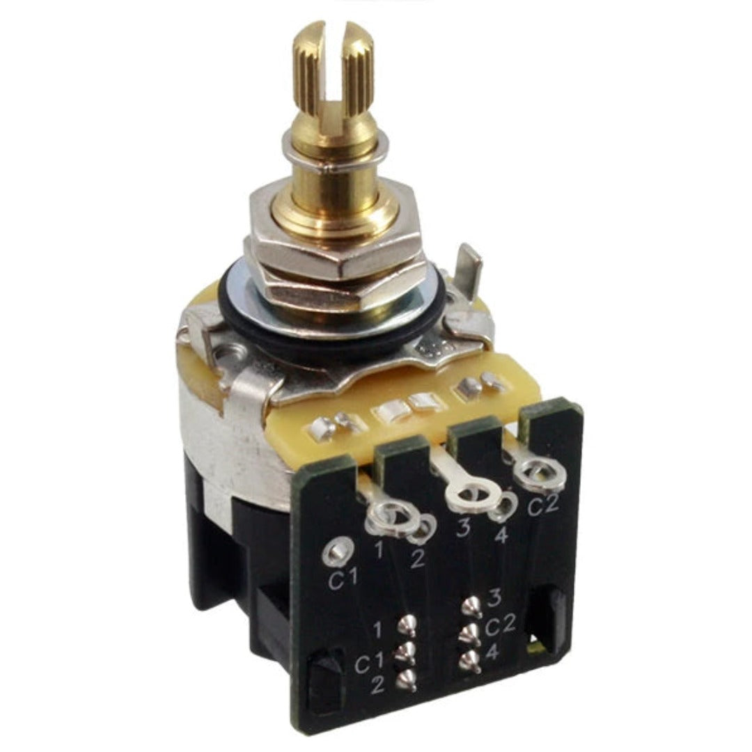 CTS 500K Push-Pull Audio Pot, Split Shaft