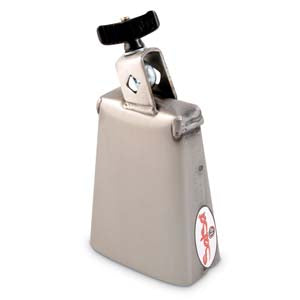 LP Salsa Cha Cha Cowbell, 5", 3/8" Mount, Brushed Steel