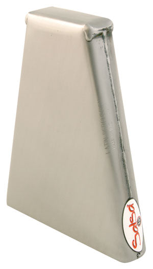 LP Salsa Barrio Cowbell, 7 1/4" Hand Held, Brushed Steel