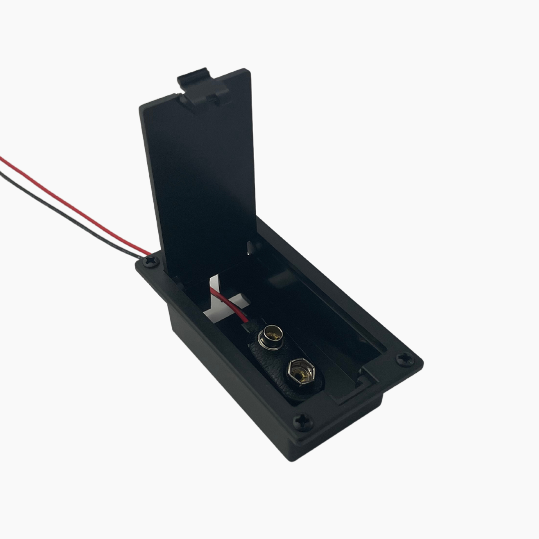 9V Battery Box W/ Lead Clip