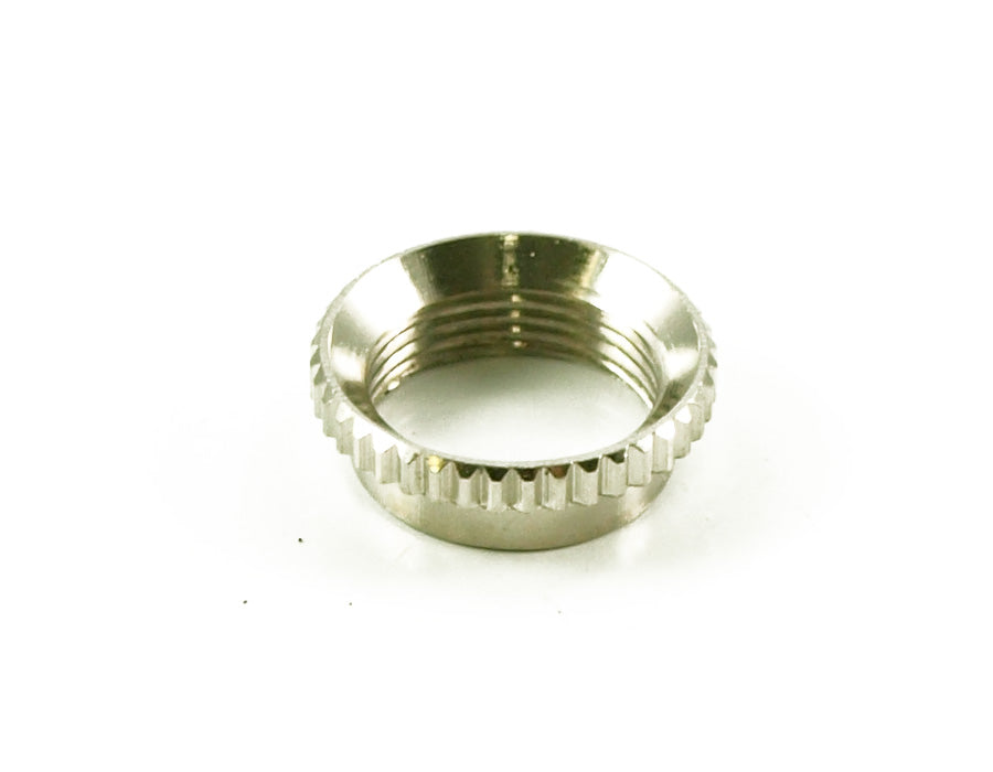 Extended-Length Vintage Nut for Switchcraft Toggle Switches - Nickel