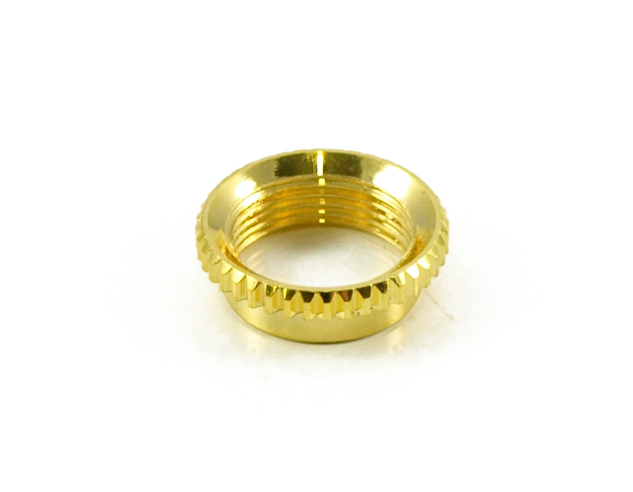 Extended-Length Vintage Nut for Switchcraft Toggle Switches - Gold