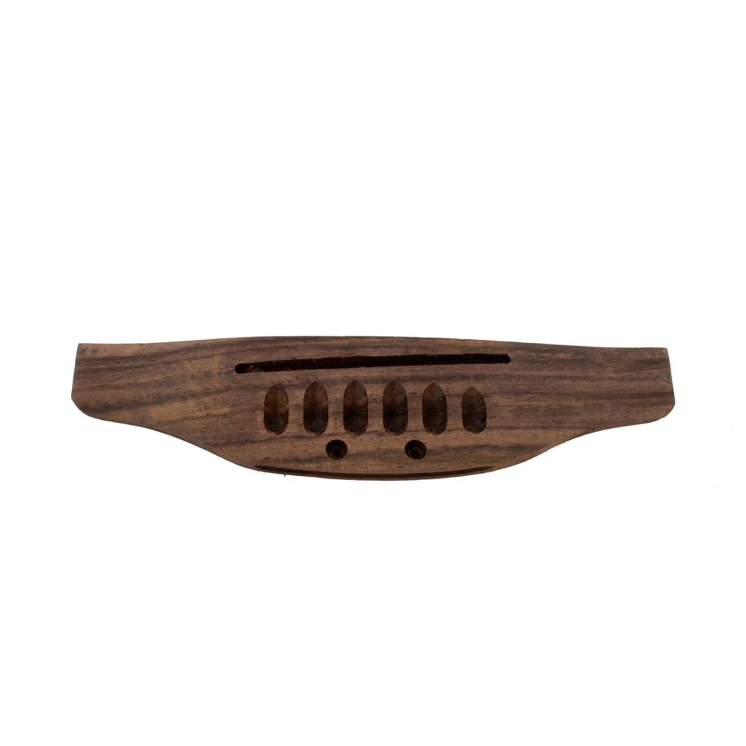Top Loading Acoustic Bridge - Unfinished Rosewood