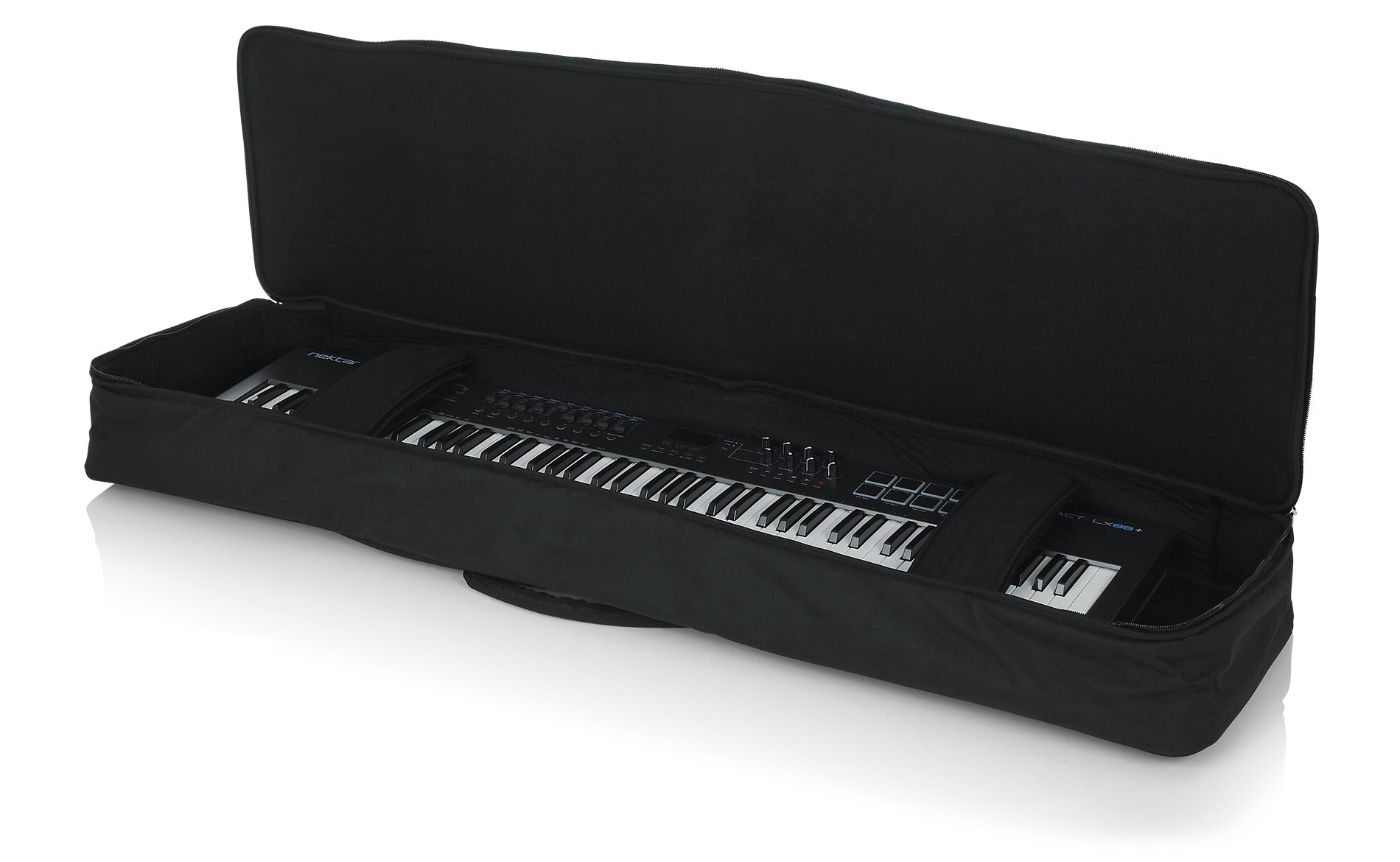 Gator GKB-88 SLXL Rigid Lightweight Case w/ Wheels for Slim, Extra-Long 88-Note Keyboards