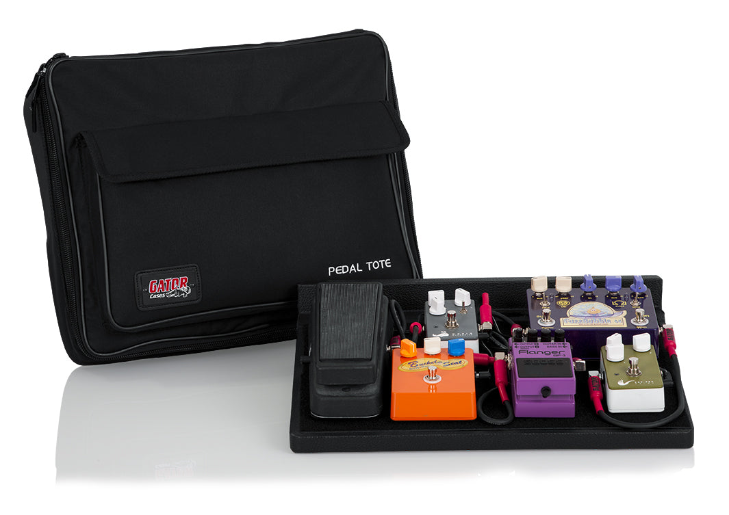 Gator 16.5" x 12" Wood Pedal Board w/ Black Nylon Carry Bag