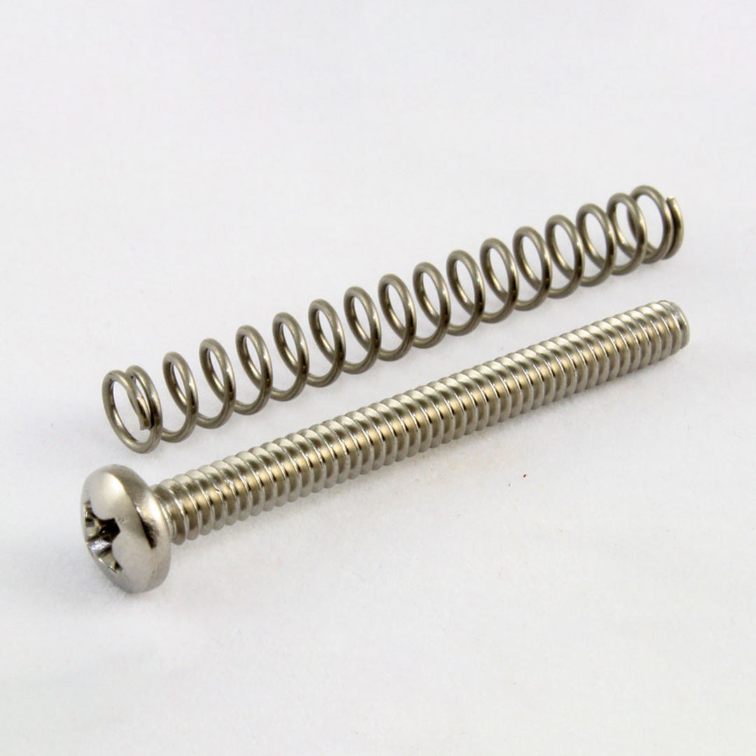 Bridge Length Screws/Springs for Bass (4)