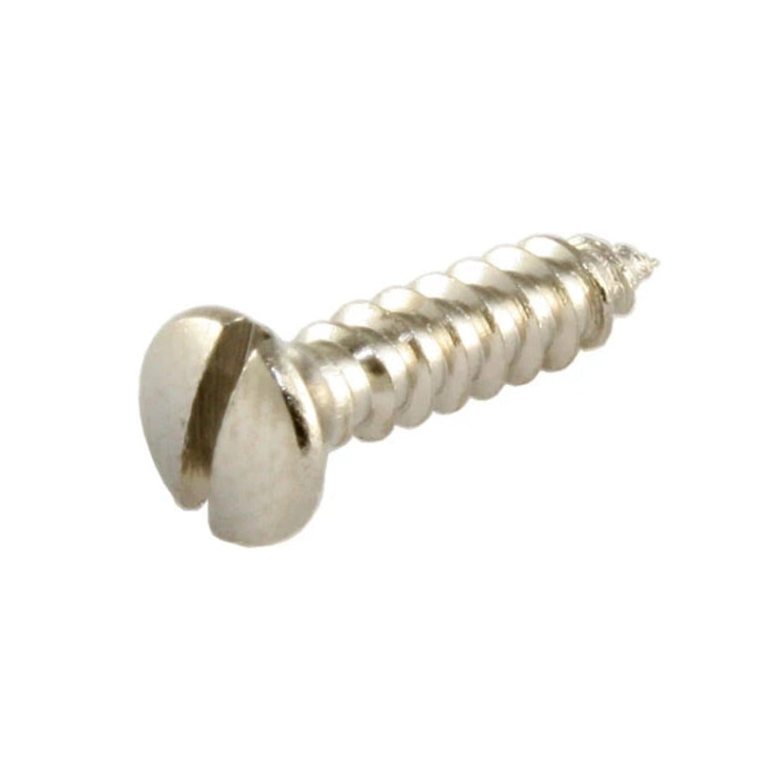 Slot Head Pickguard Screws, Nickel