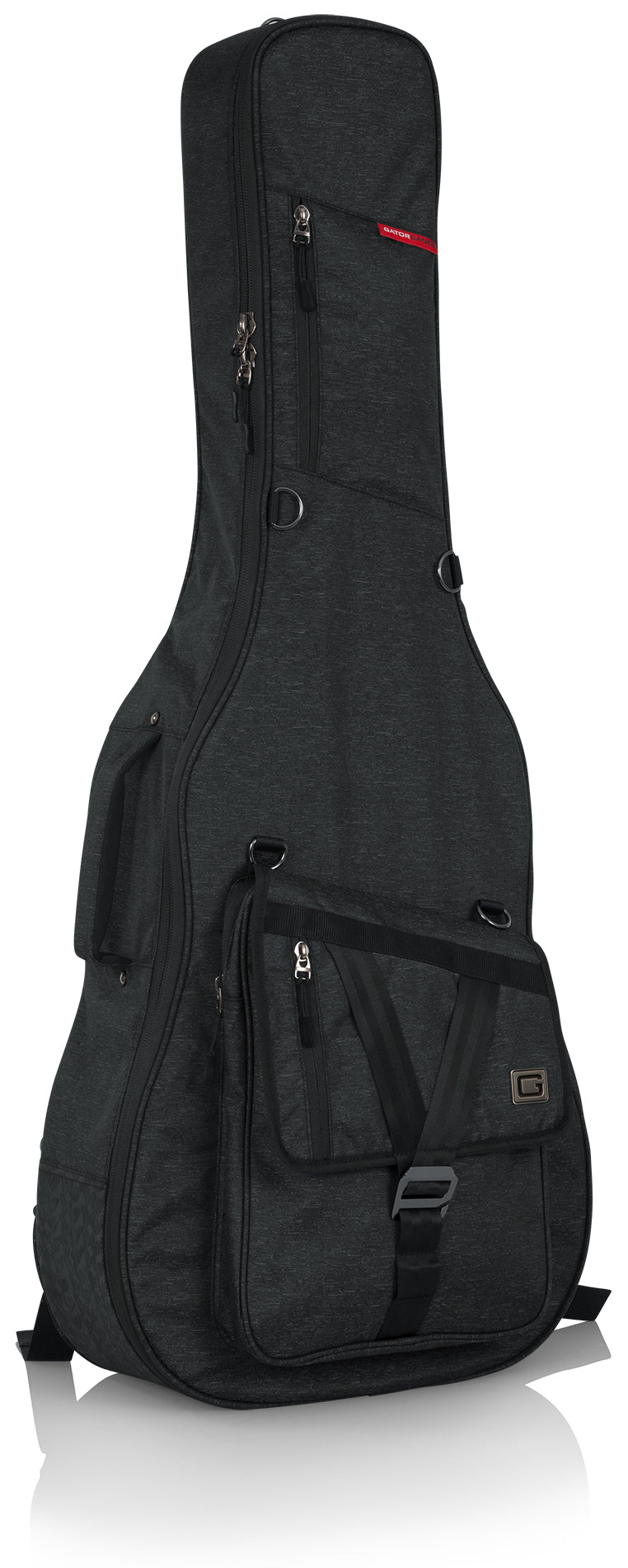 Gator GT-ACOUSTIC-BLK charcoal Transit acoustic guitar gig bag