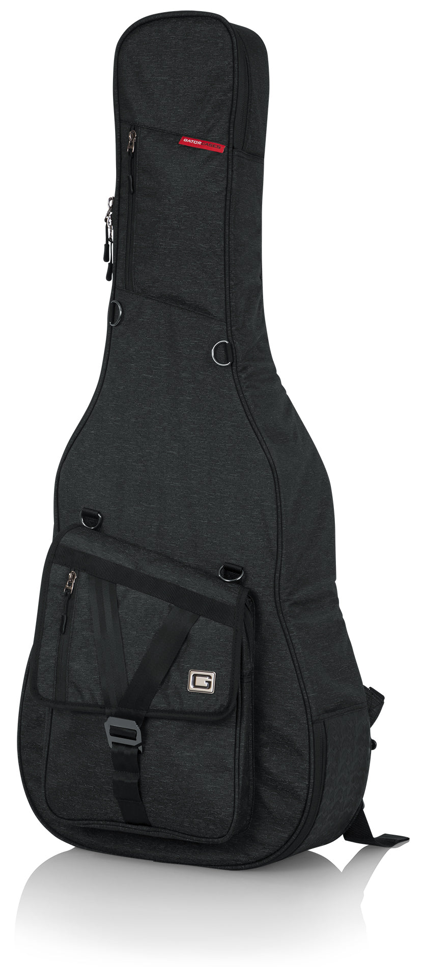 Gator GT-ACOUSTIC-BLK charcoal Transit acoustic guitar gig bag