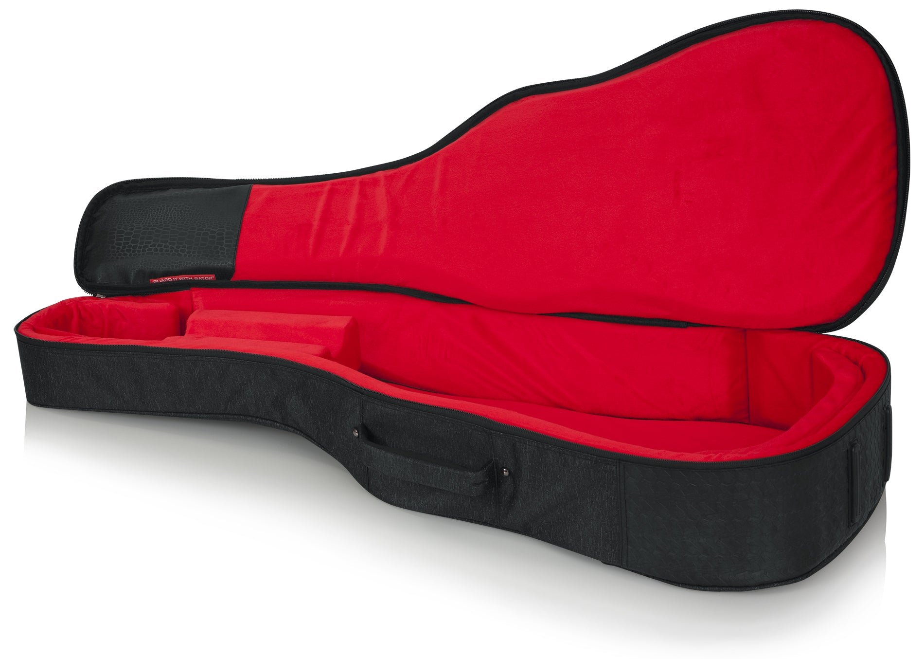 Gator GT-ACOUSTIC-BLK charcoal Transit acoustic guitar gig bag