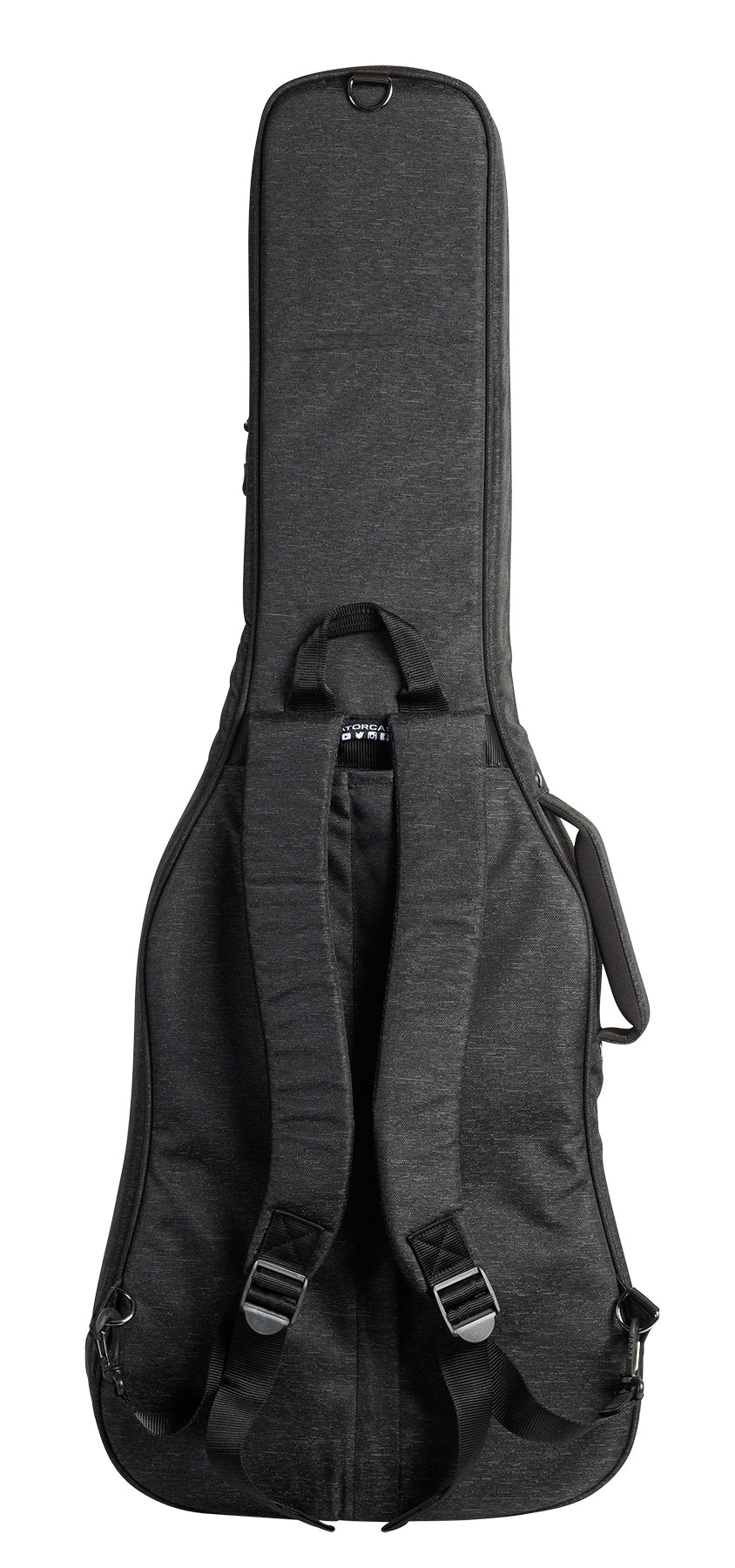 Gator GT-ELECTRIC-BLK Transit Series Electric Guitar Gig Bag, Charcoal Black