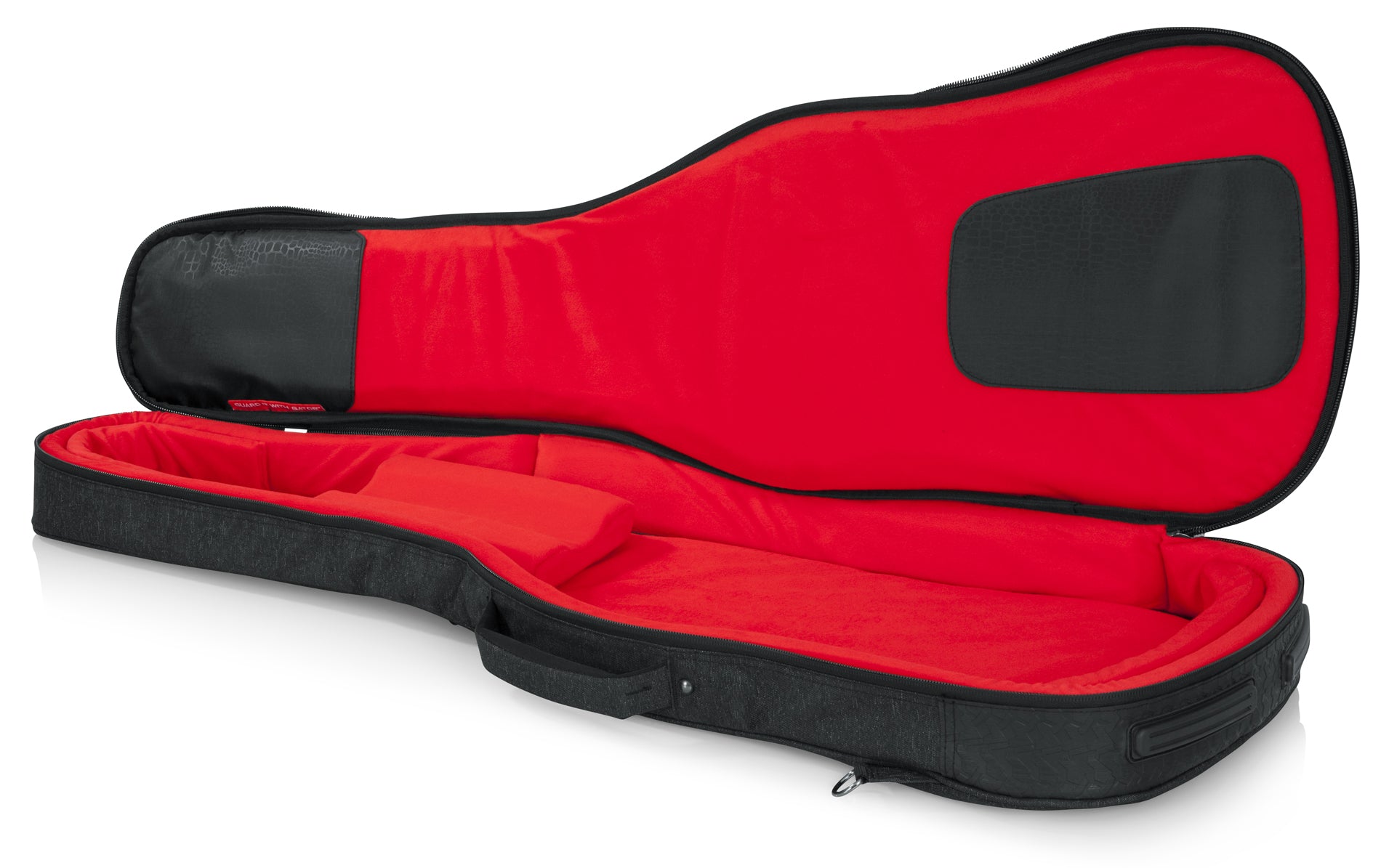 Gator GT-ELECTRIC-BLK Transit Series Electric Guitar Gig Bag, Charcoal Black
