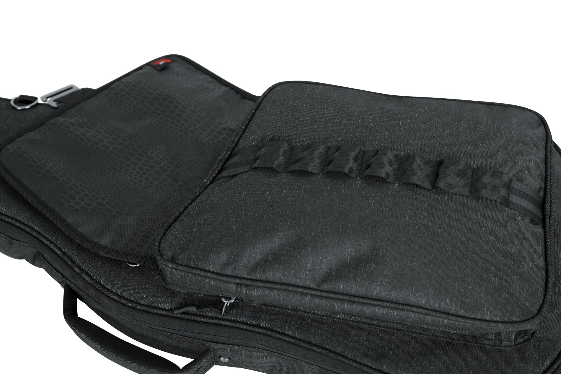 Gator GT-ELECTRIC-BLK Transit Series Electric Guitar Gig Bag, Charcoal Black