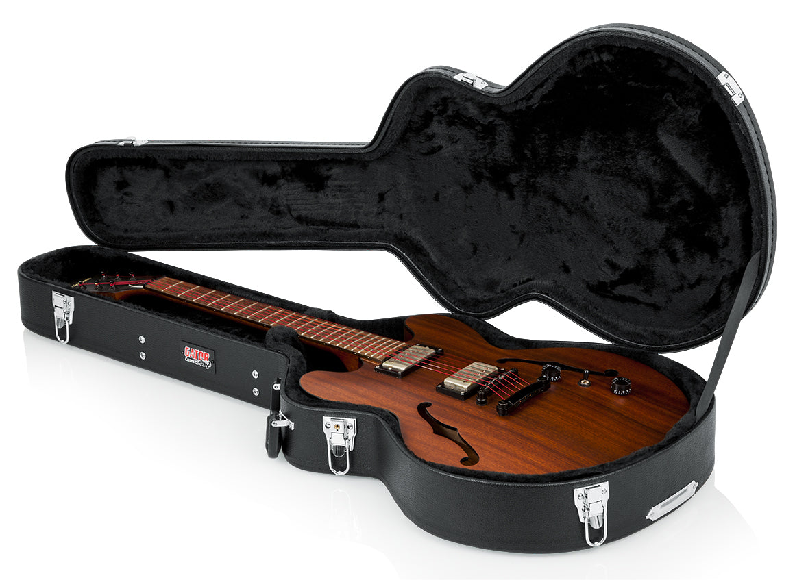 Gator Hard-Shell Wood Case for Semi-Hollow Guitars