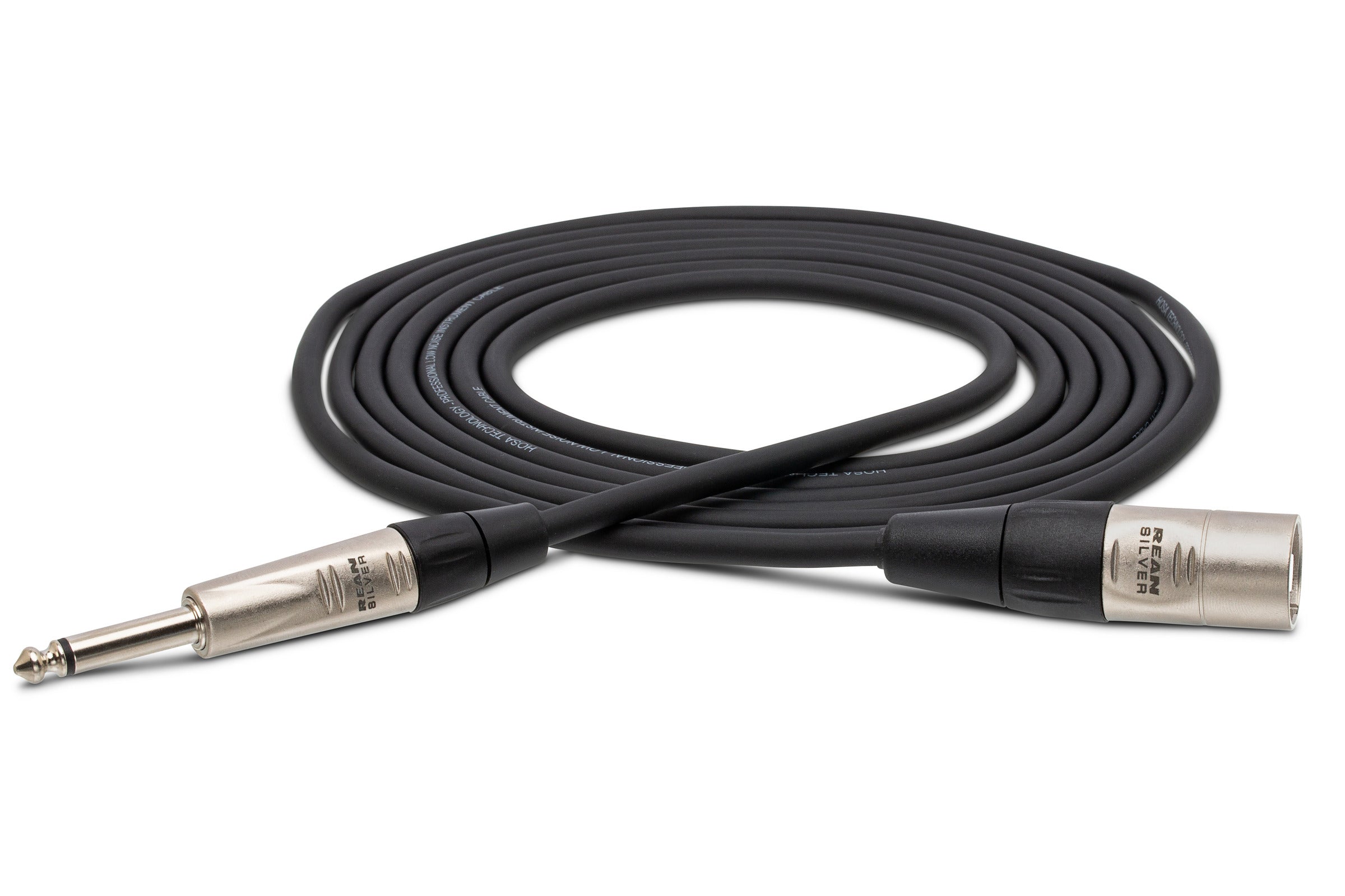 Hosa Pro Unbalanced Interconnect Cable, 1/4" TS to XLR3M