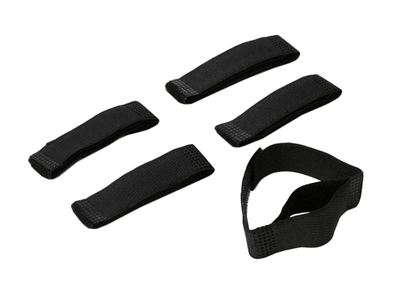Hosa Hook-and-Loop Cable Organizer, Black, Center-Pass Gap, 0.75" x 8"