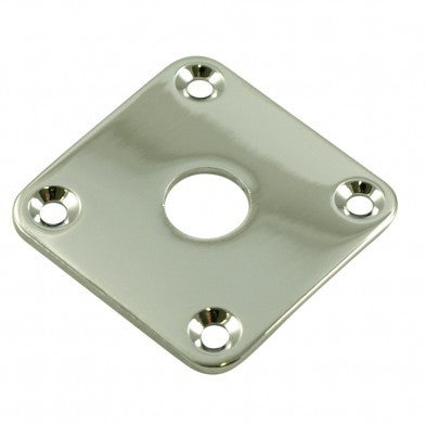 WD Music Square Metal Jack Plate for Les Paul