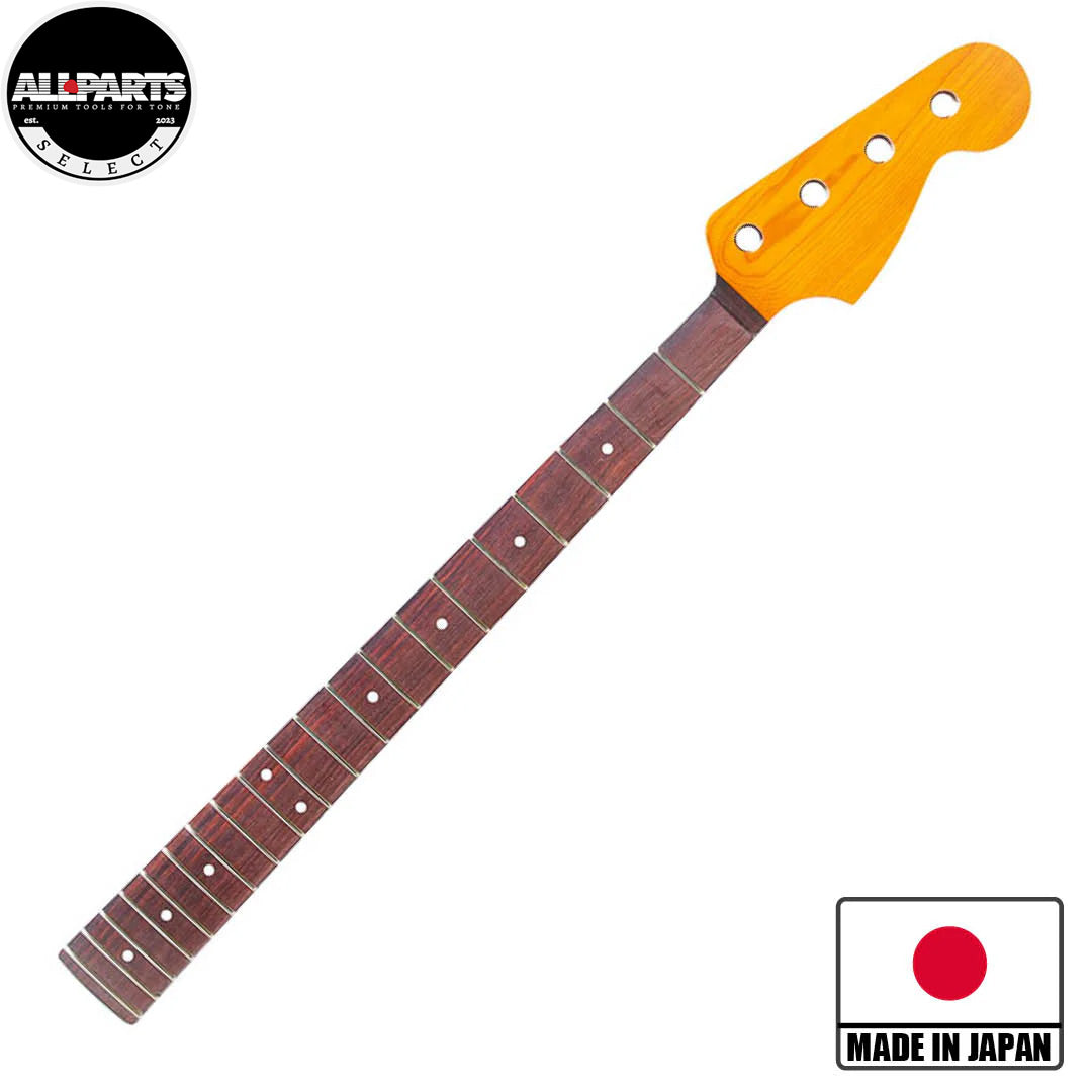Allparts Select Roasted Maple 32" Scale Conversion Neck for Jazz Bass - Licensed by Fender