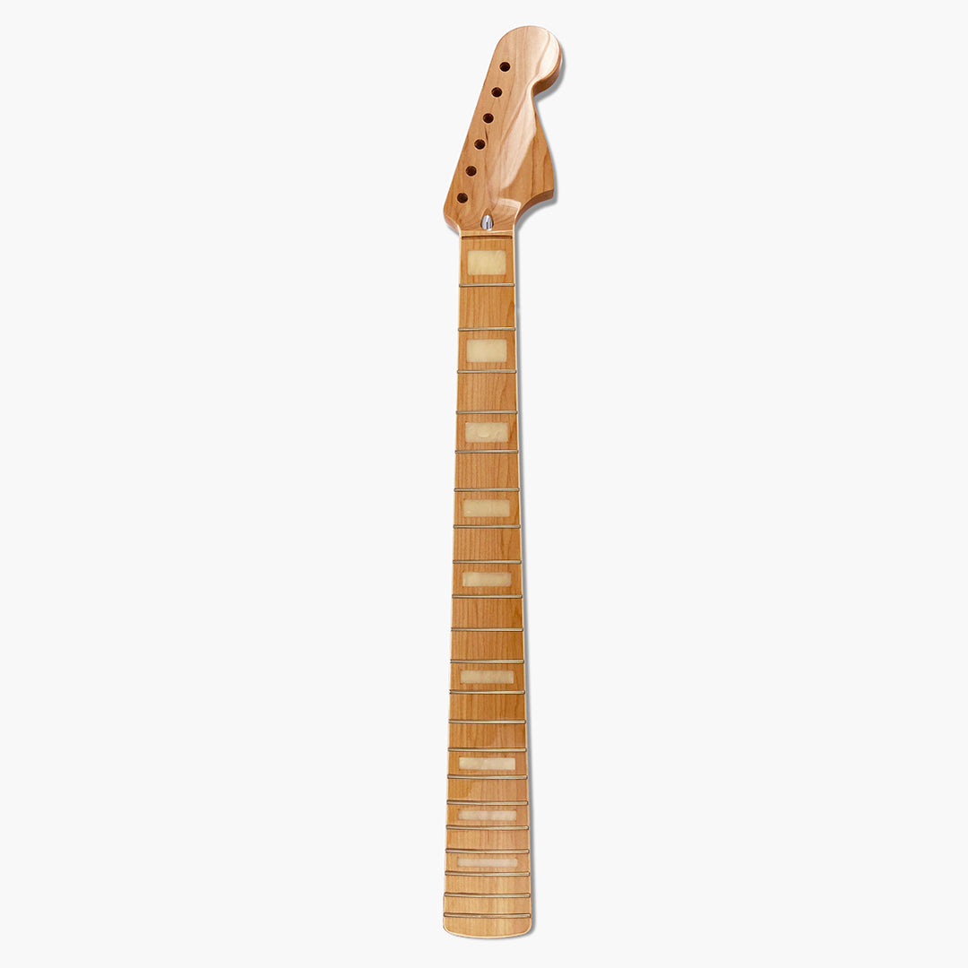 Allparts Neck for Fender Jazzmaster, White Inlay & Block