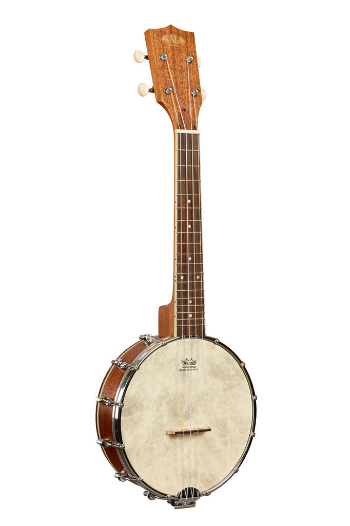 Kala Natural Mahogany Banjo Concert Ukulele w/ Bag