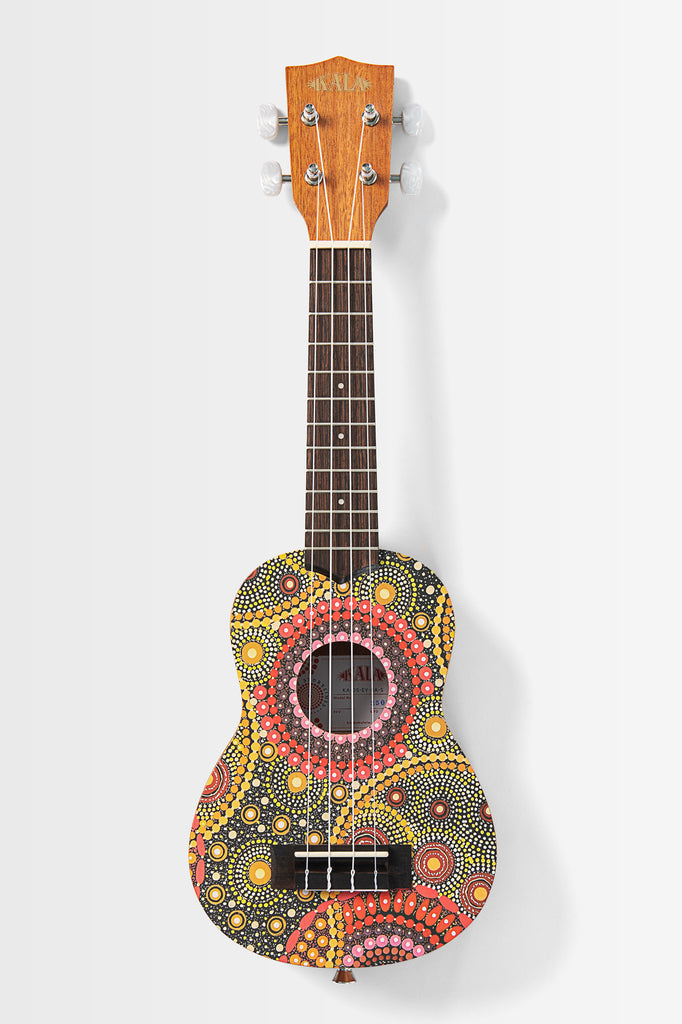 Kala Desert Storylines Evelyn Young Soprano Ukulele w/ Bag
