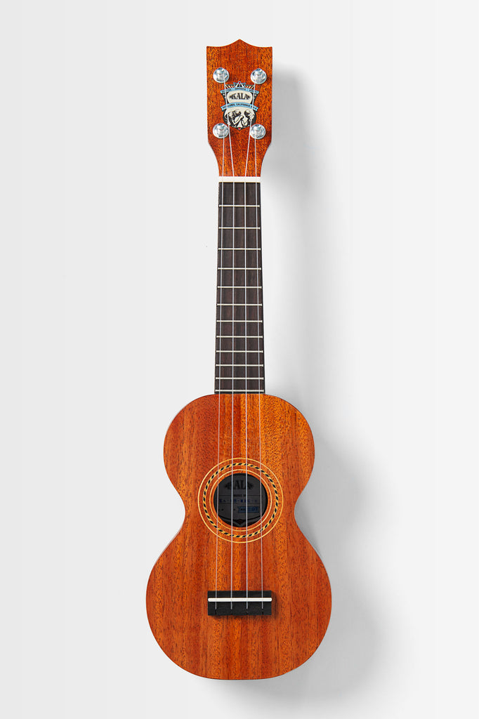Kala Pan Pacific Figure 8 Mahogany Soprano Ukulele w/ Bag