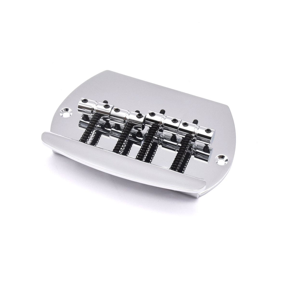 KD By AxLabs 4-String Bass Bridge, Large Round Plate, Chrome