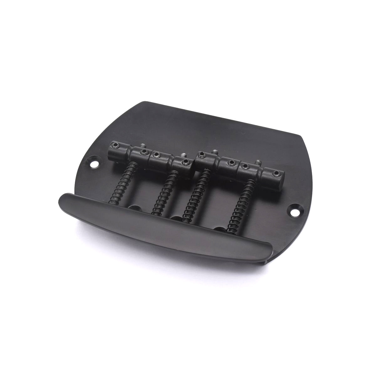 KD By AxLabs 4-String Bass Bridge, Large Round Plate, Satin Black