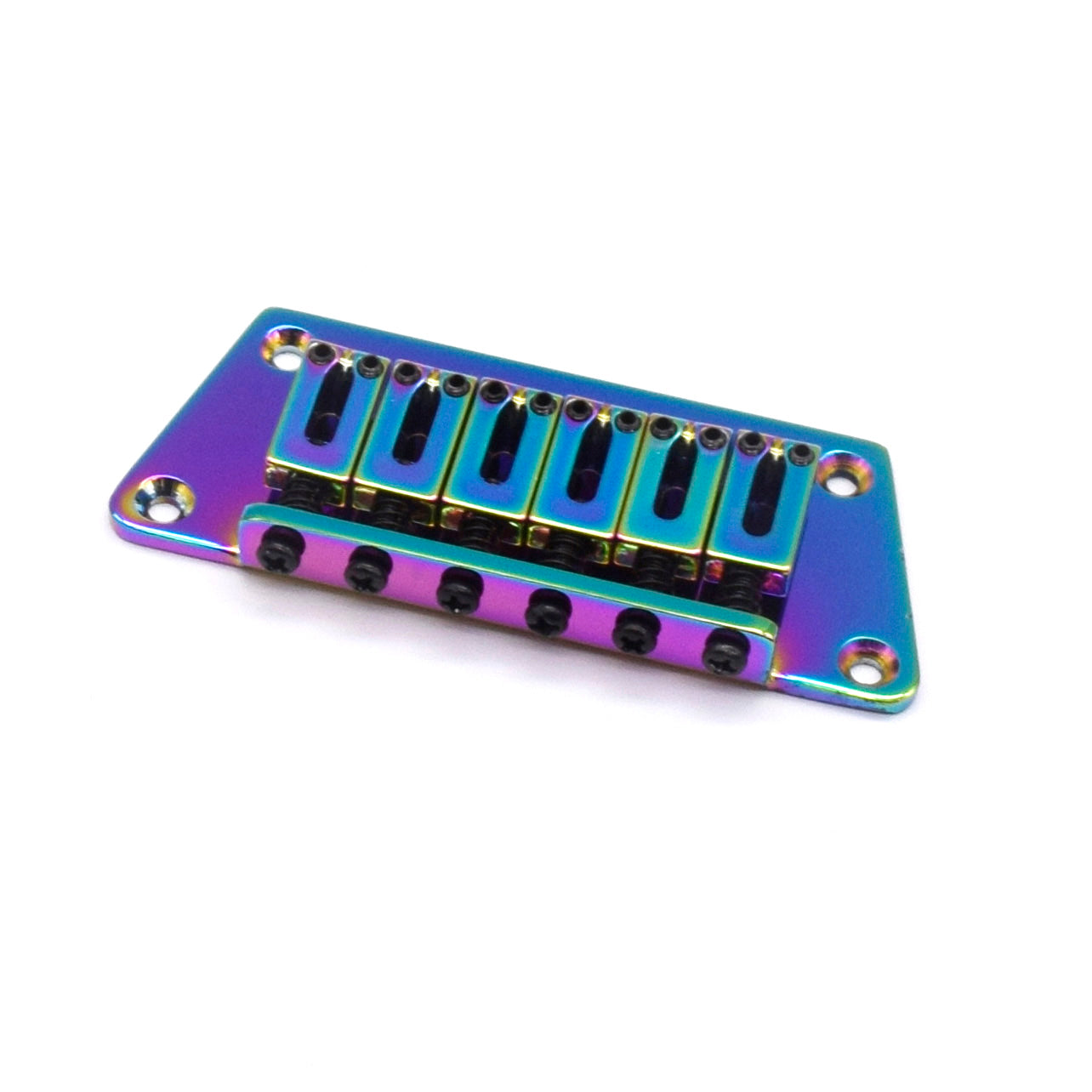 KD By AxLabs Nighthawk-Style Trapezoid Plate Bridge, Burnt Chrome