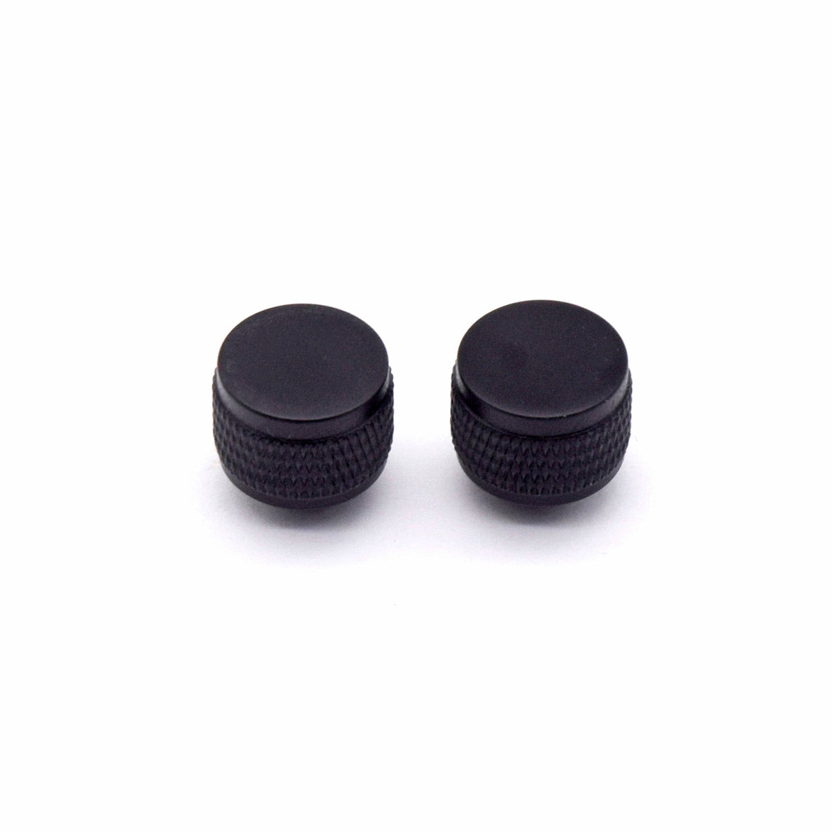 KD By AxLabs Gretsch-Style Threaded Strap Buttons (2), Satin Black