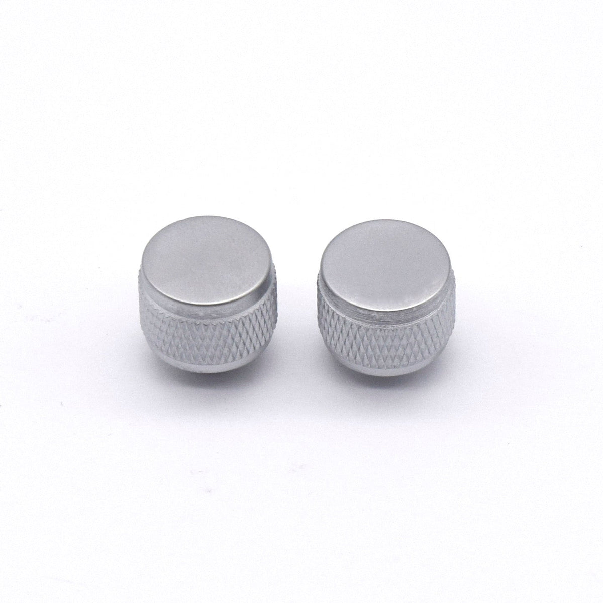 KD By AxLabs Gretsch-Style Threaded Strap Buttons (2), Satin Chrome