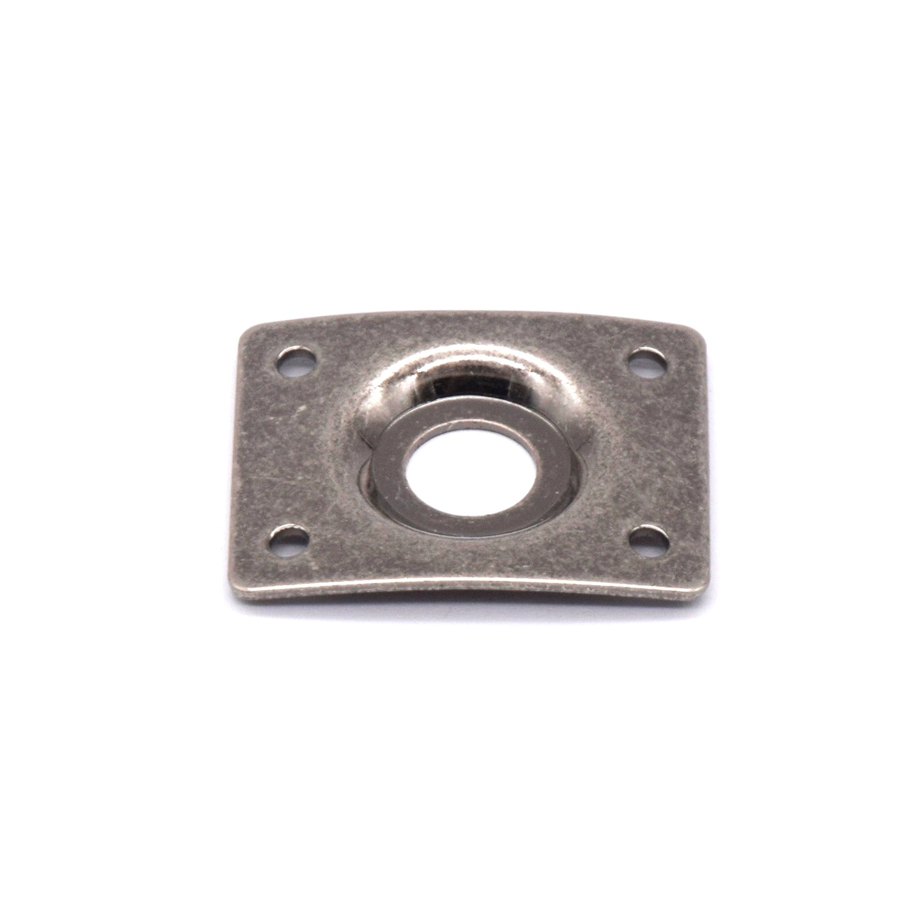 KD By AxLabs Steel Rectangular Curved Jack Plate, Antique Silver