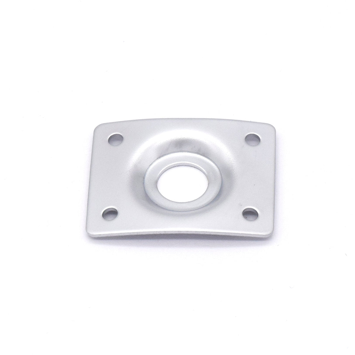 KD By AxLabs Steel Rectangular Curved Jack Plate, Satin Chrome