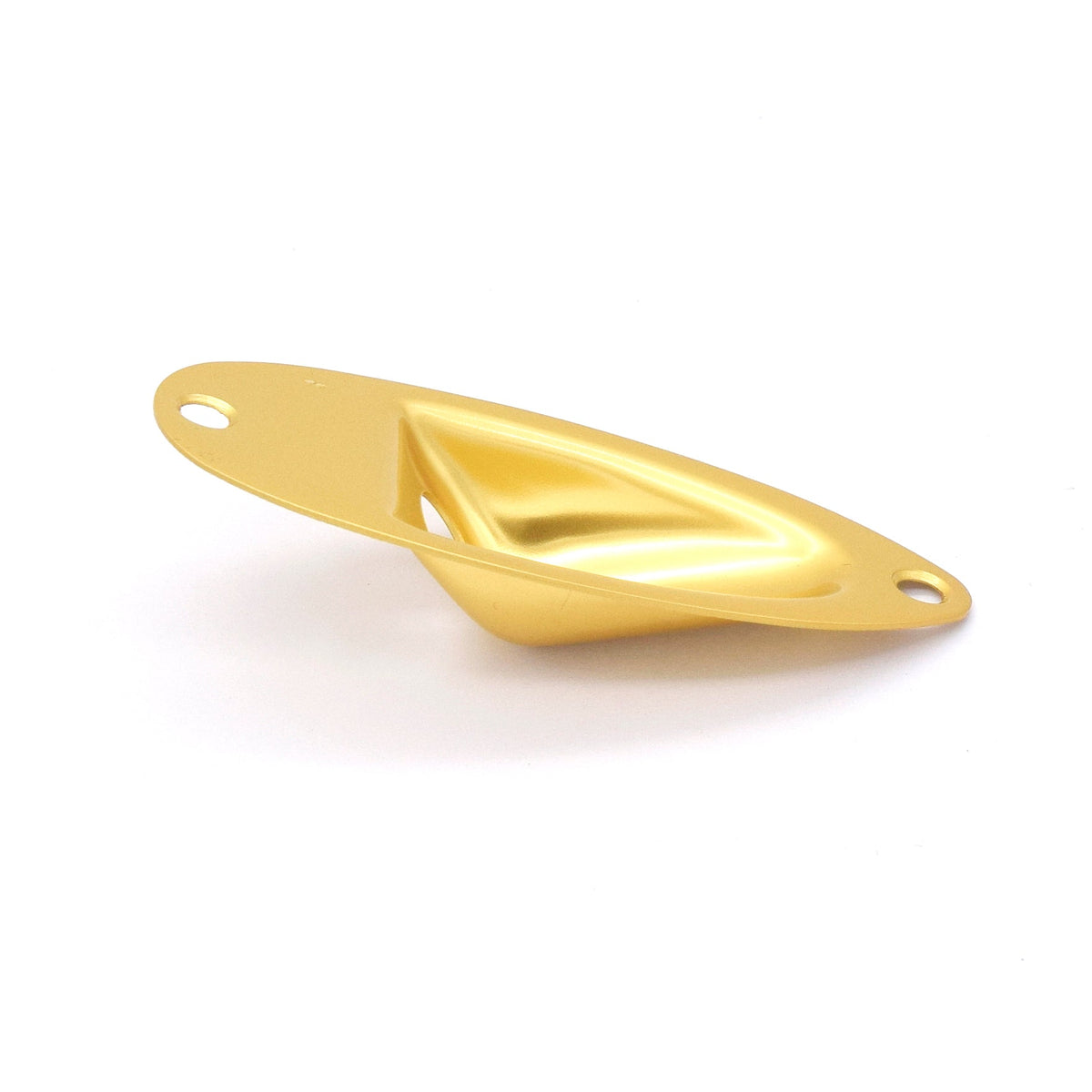 KD By AxLabs Recessed Strat-Style Jack Plate, Satin Gold