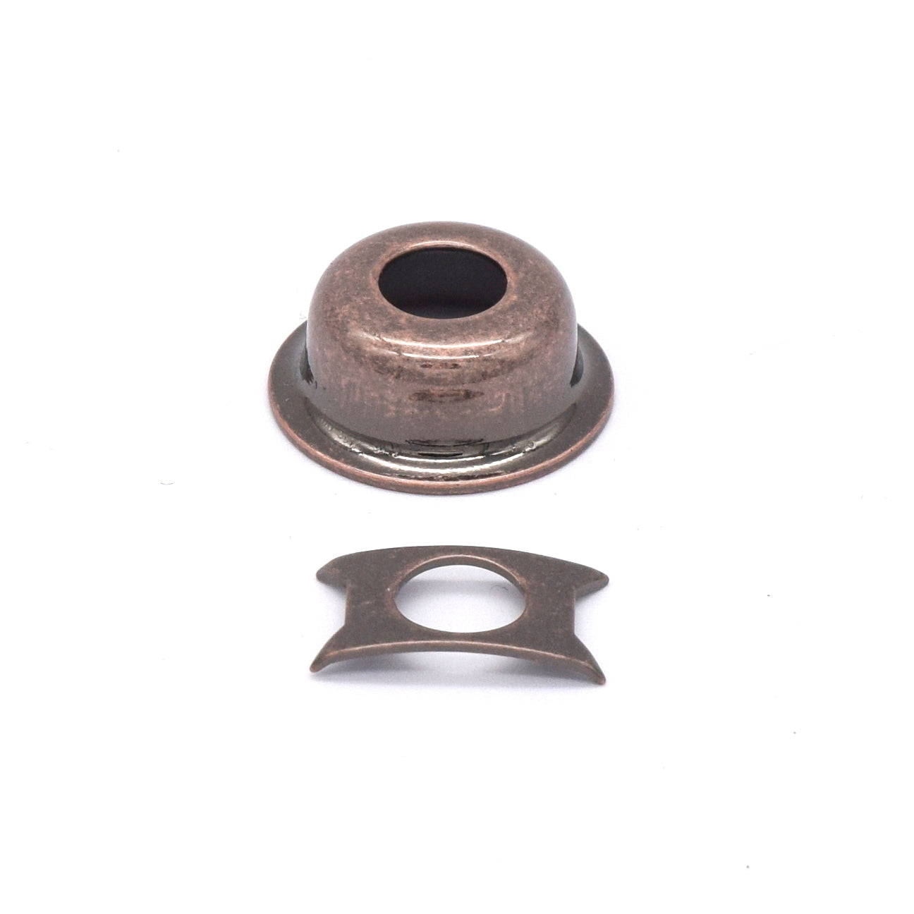 KD By AxLabs Recessed Tele-Style Cup Jack Plate, Antique Bronze