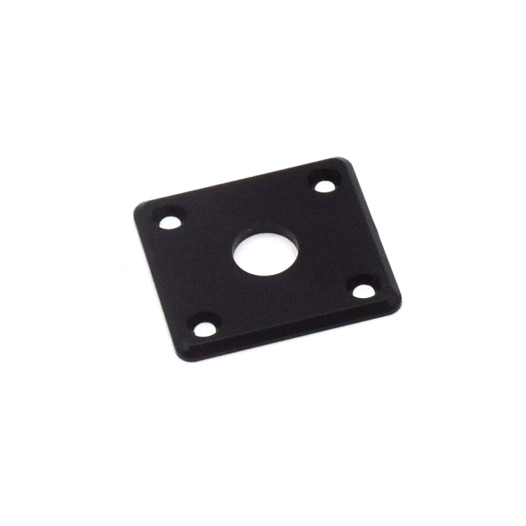 KD By AxLabs Epiphone-Style Plastic Square Jack Plate, Black