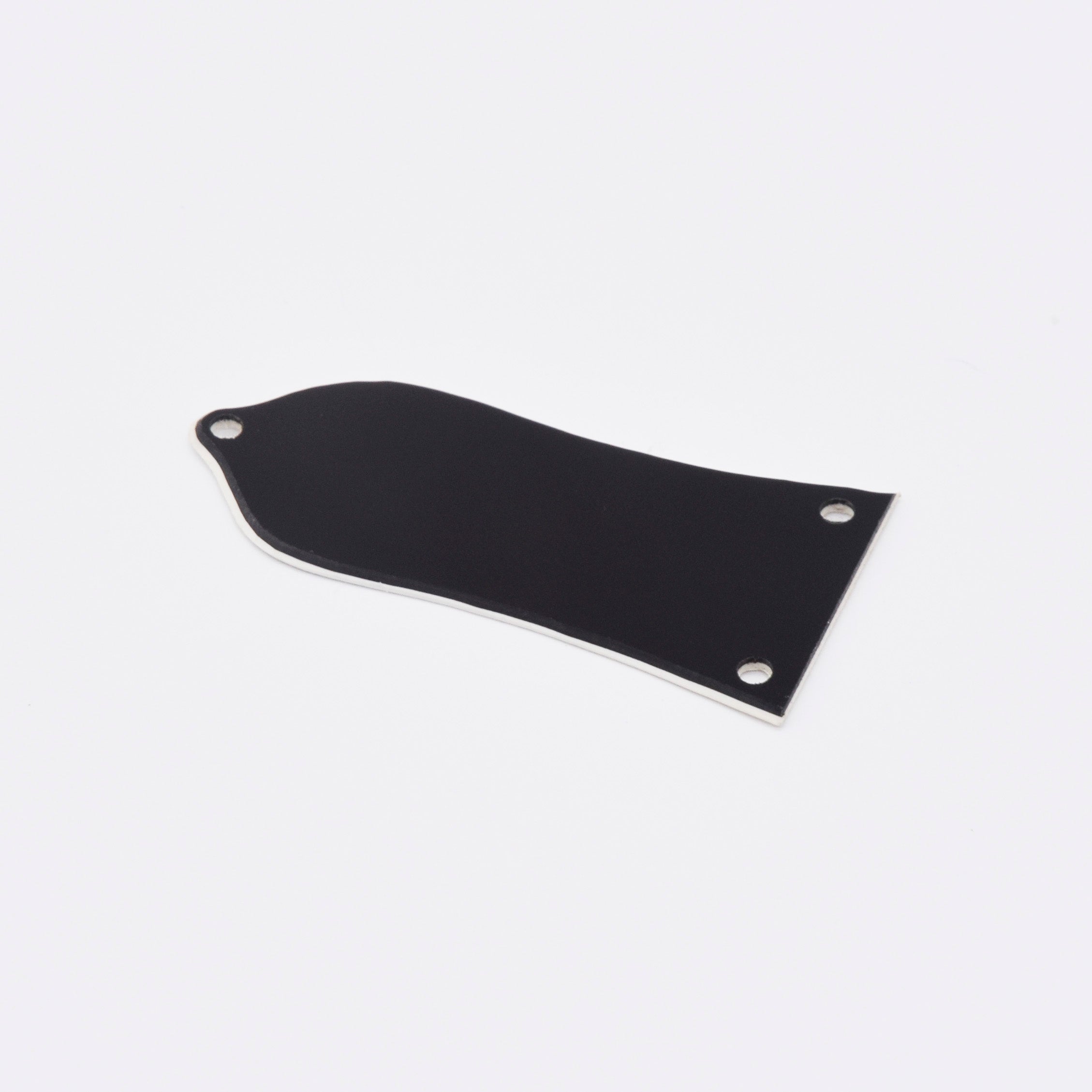 KD By AxLabs Epiphone-Style 3-Hole Bell Jack Plate, 2-Ply Black
