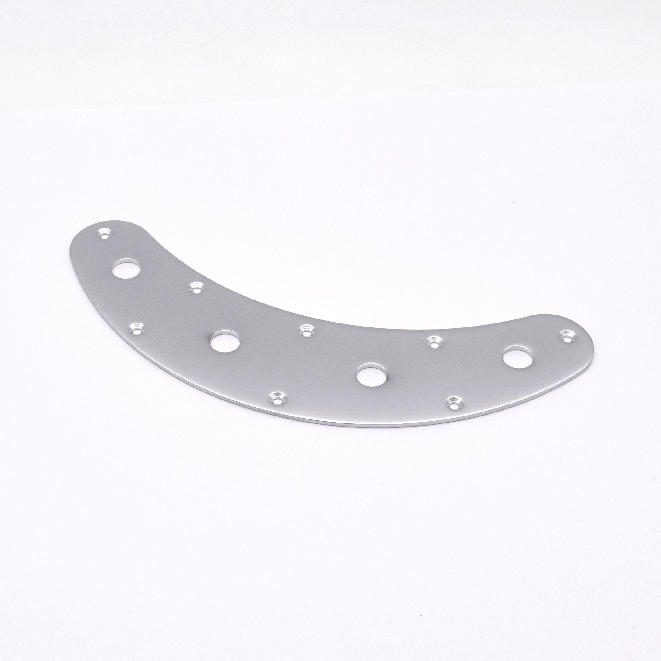 KD By AxLabs Boomerang Control Plate for Stingray Bass, Satin Chrome
