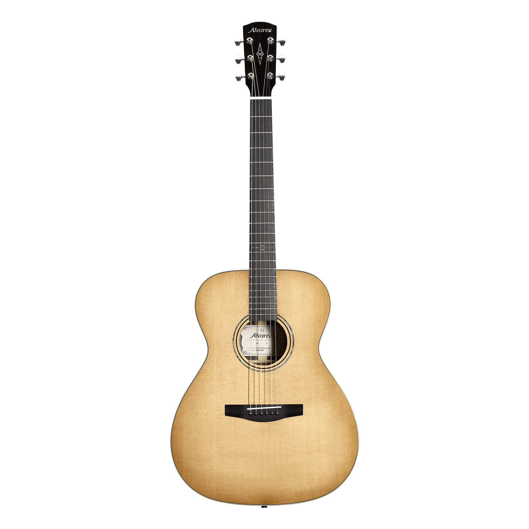 Alvarez LF70E Laureate OM/Folk Acoustic-Electric Guitar, Daybreak