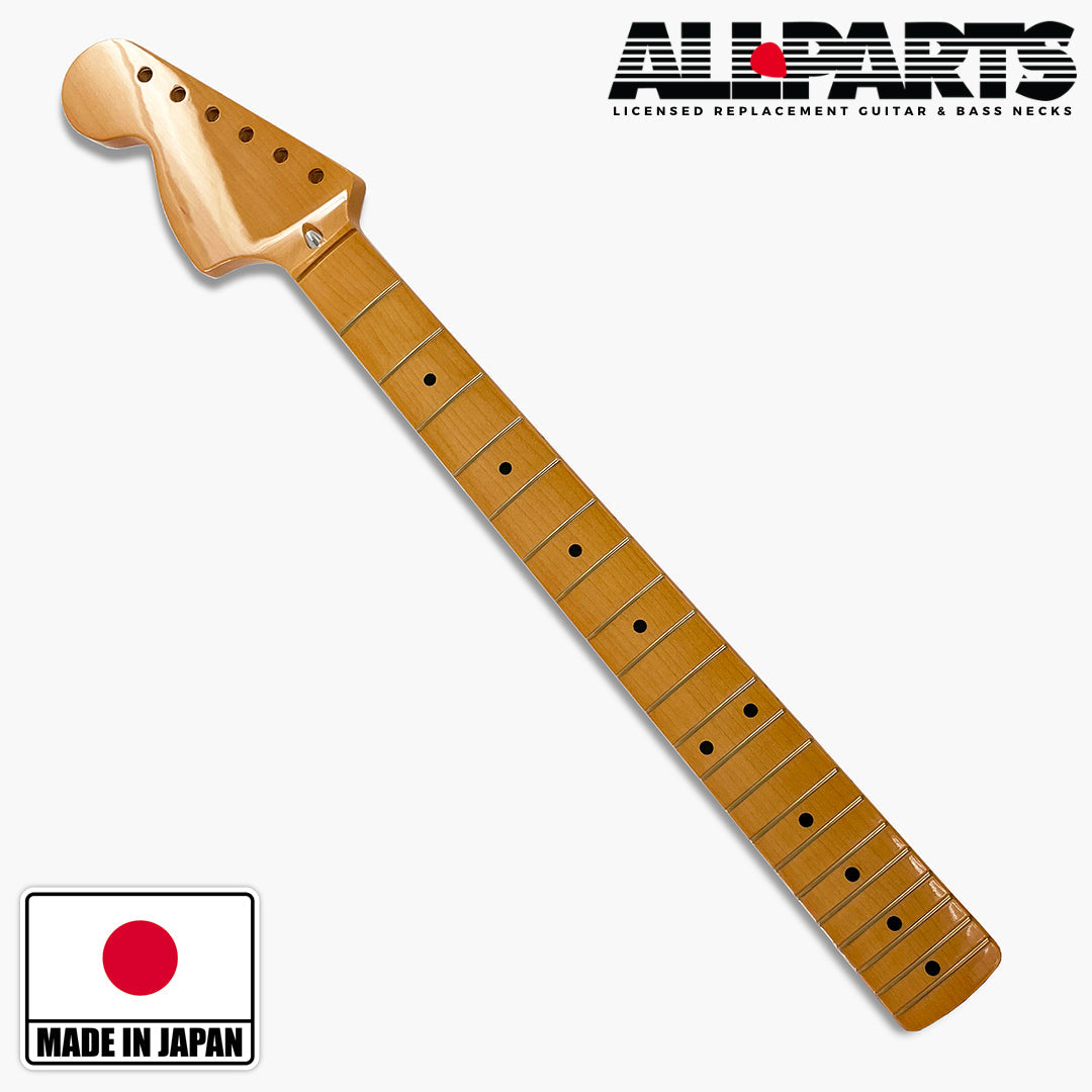 Fender Licensed Left-Handed Neck for Strat, Maple, Tinted Finish