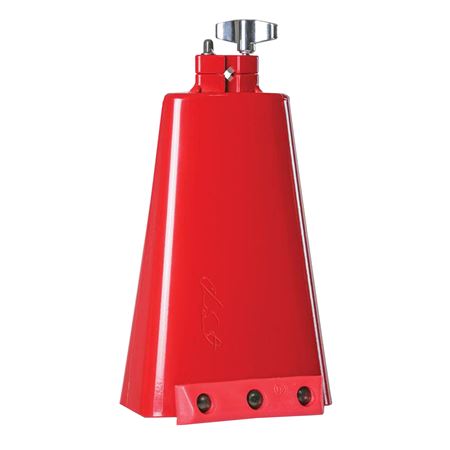 LP Chad Smith Ridge Rider Cowbell, 8" Vise Mount, Red