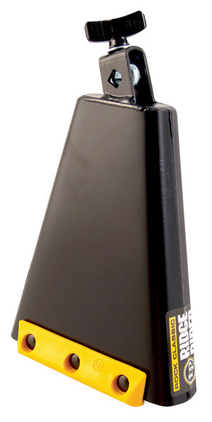 LP Classic Rock Ridge Rider Cowbell, 8", 1/2" Mount, Black